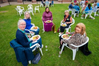 CONNECT Network BBQ June 2023 in the QUB Quad