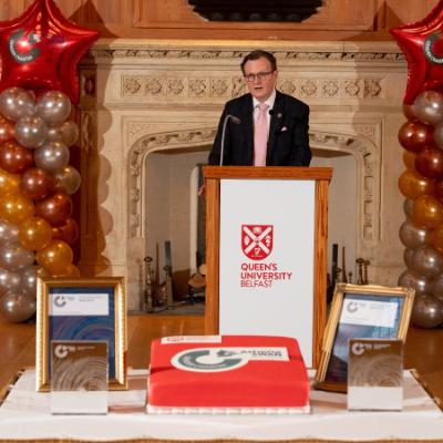 Professor Ian Greer, President and Vice-Chancellor of Queen's University Belfast